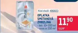 Makro OPLATKA SMETANOVÁ ZMRZLINA nabídka