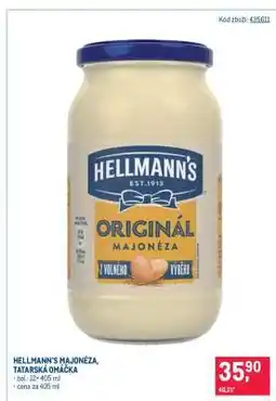 Makro Hellmann’s Majonéza / Tatarská omáčka nabídka
