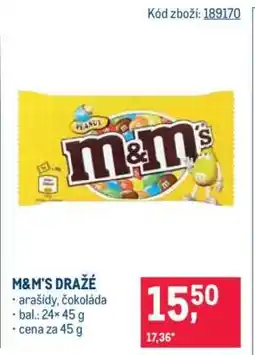 Makro M&M‘S Dražé nabídka