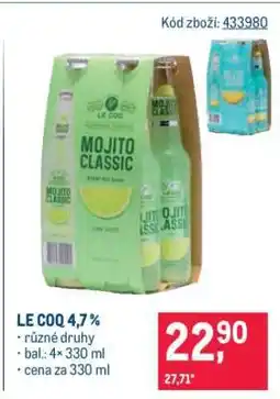 Makro Le Coq 4,7 % nabídka