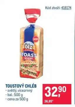 Makro TOUSTOVÝ CHLÉB nabídka