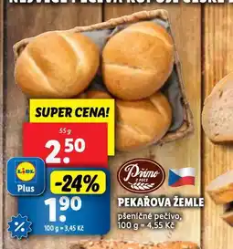 Lidl Pekařova žemle nabídka