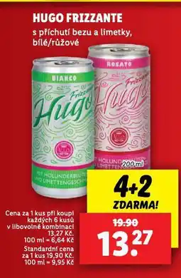 Lidl Hugo frizzante nabídka