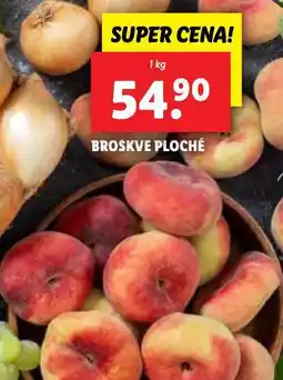 Lidl Broskve ploché nabídka