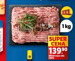 Lidl Mleté maso mix nabídka
