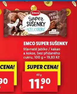 Lidl Emco super sušenky nabídka