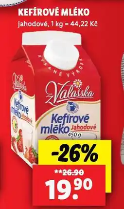 Lidl Kefírové mléko nabídka