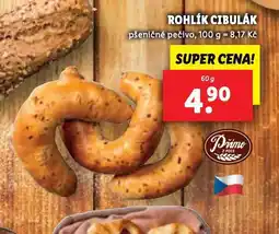 Lidl Rohlík cibulák nabídka