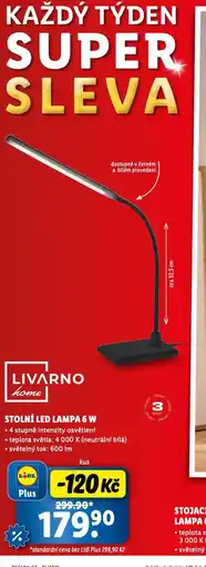 Lidl Stolní lampa 6 w nabídka
