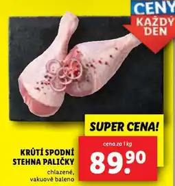 Lidl Krůtí spodní stehna paličky nabídka