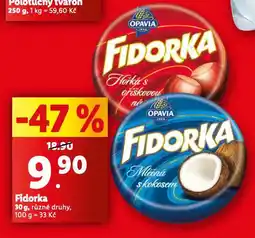 Lidl Fidorka nabídka