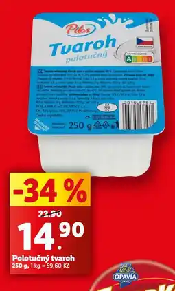 Lidl Polotučný tvaroh nabídka