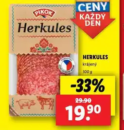 Lidl Herkules nabídka