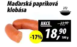 ZEMAN Maďarská papriková klobása nabídka