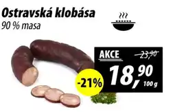 ZEMAN Ostravská klobása nabídka
