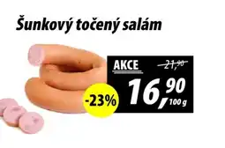 ZEMAN Šunkový točený salám nabídka