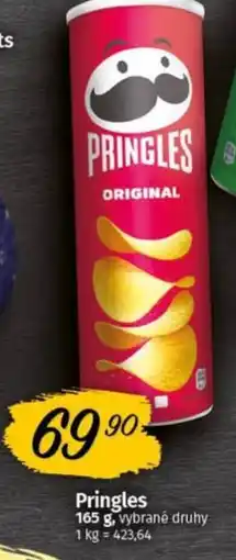 COOP TIP Pringles nabídka