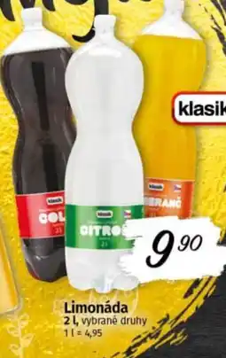 COOP TIP Limonáda nabídka