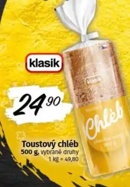 COOP TIP Toustový chléb nabídka