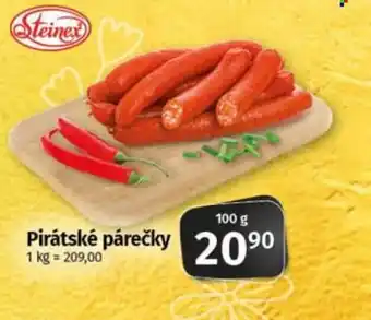 COOP TIP Pirátské párečky nabídka