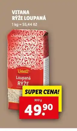 Lidl Vitana rýže loupaná nabídka