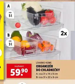 Lidl Organizér do chladničky nabídka