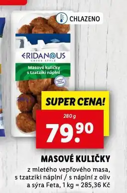 Lidl Masové kuličky nabídka