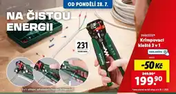 Lidl Krimpovací kleště 3v1 nabídka