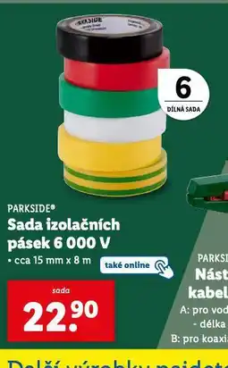 Lidl Sada izolačních pásek 6000 v nabídka