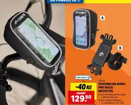 Lidl Pouzsro na mobil pro kolo / motocykl nabídka