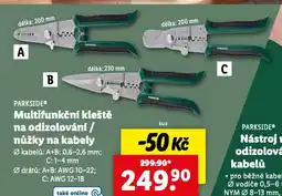 Lidl Nůžky na kabely nabídka