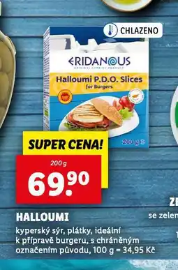 Lidl Halloumi nabídka