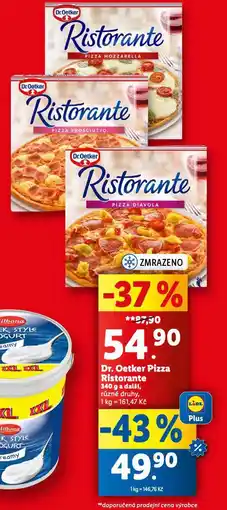 Lidl Dr. oetker pizza ristorante nabídka