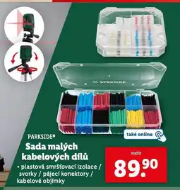 Lidl Sada malých kabelových dílů nabídka