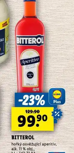 Lidl Bitterol nabídka