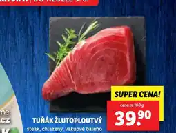 Lidl Tuňák žlutoploutvý nabídka