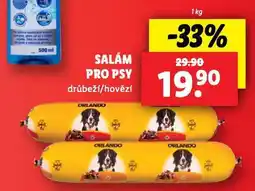 Lidl Orlando salám pro psy nabídka
