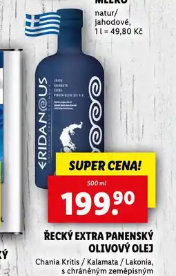 Lidl Řecký extra panenský olivový olej nabídka