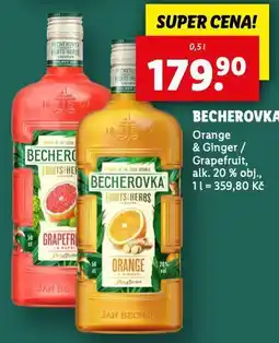 Lidl Becherovka nabídka