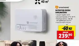 Lidl Detektor oxidu uhelnatého nabídka