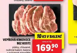 Lidl Vepřová krkovice bez kosti nabídka