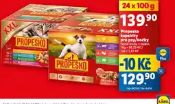 Lidl Propesko kapsičky pro psy nabídka