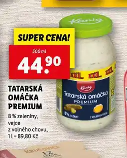 Lidl Tatarská omáčka premium nabídka