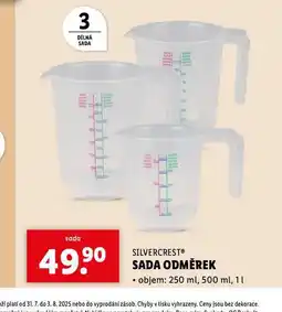 Lidl Sada odměrek nabídka
