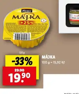 Lidl Májka nabídka