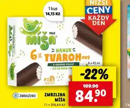 Lidl Zmrzlina míša nabídka