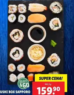 Lidl Sushi box sapporo nabídka