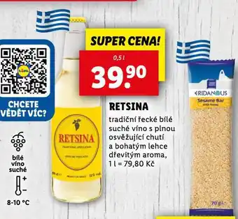 Lidl Retsina nabídka