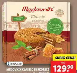 Lidl Medovník classic se skořicí nabídka