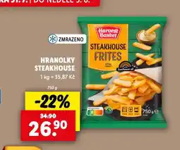 Lidl Hranolky steakhouse nabídka